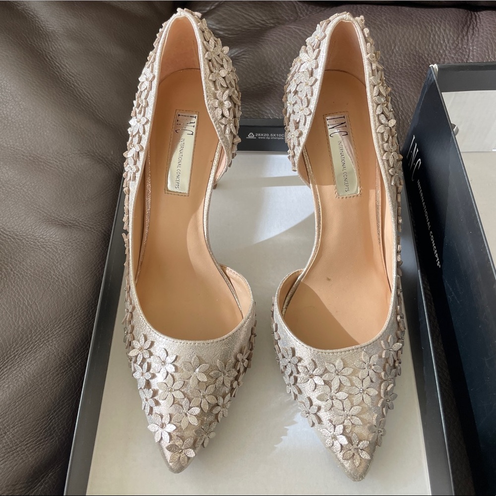 Gold INC heels